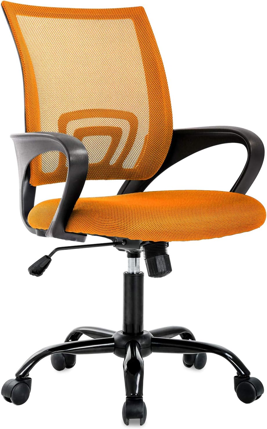 BestOffice Office Chair Ergonomic Cheap Desk Chair Mesh Computer Chair Lumbar Support Modern Executive Adjustable Stool Rolling Swivel Chair for Back Pain (Black)