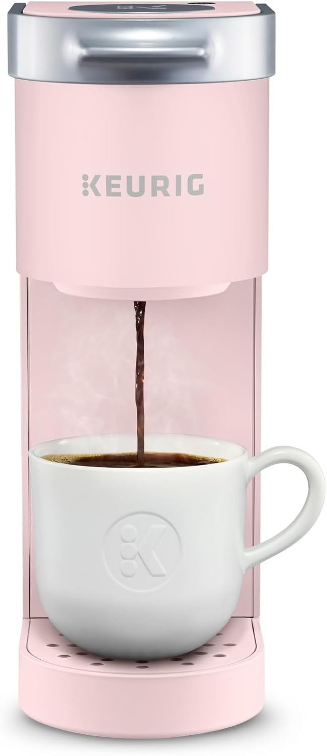Keurig K-Mini Single Serve K-Cup Pod Coffee Maker, 6 to 12oz Brew size, with Cord Storage, Perfect for Small Spaces, Black