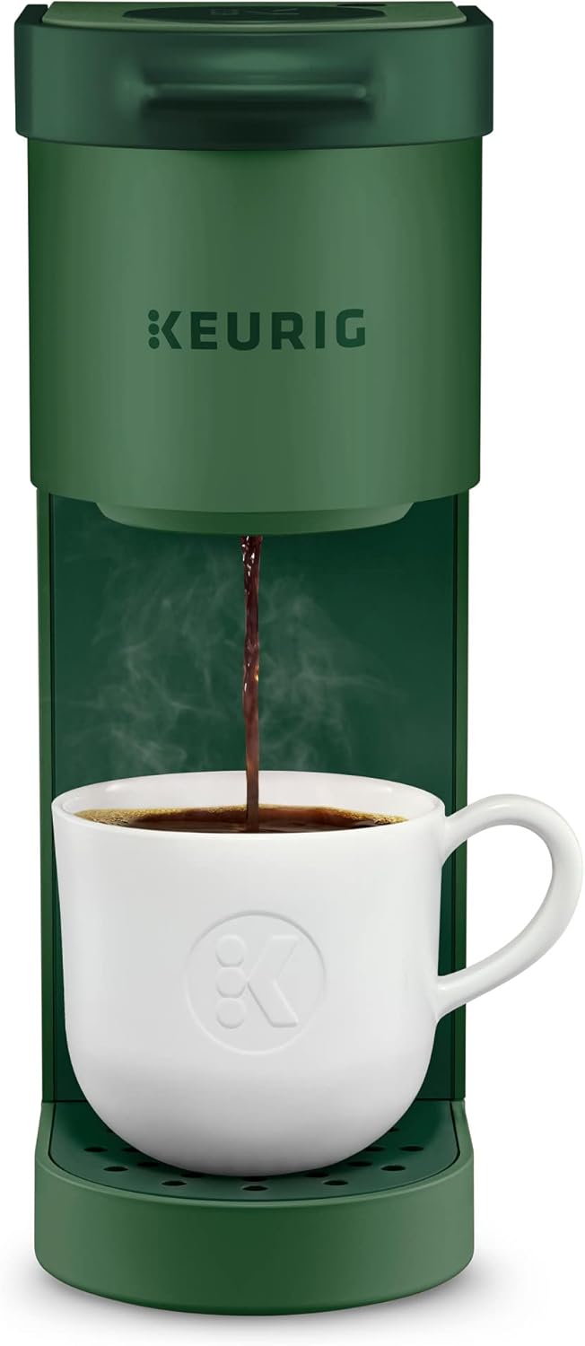 Keurig K-Mini Single Serve K-Cup Pod Coffee Maker, 6 to 12oz Brew size, with Cord Storage, Perfect for Small Spaces, Black